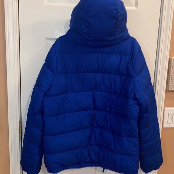 Men’s Royal Blue Hollister Puffy Winter Coat - Picture 5 of 5